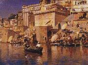 On the River Ganges, Benares Edwin Lord Weeks
